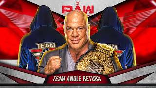 Kurt Angle Returns to WWE amp Forms New Team Angle Full Story [upl. by Joceline649]