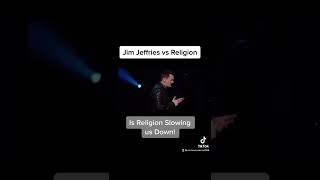 Jim Jeffries  Train Religion is slowing us down [upl. by Anazraf]