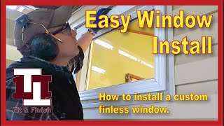 Easy Finless or Flangeless Window Install [upl. by Elysia]