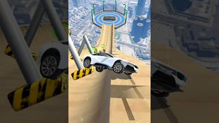 BMW Car Crashing 25  Mega Car Crash Simulator  shorts gaming mysterxgaming [upl. by Enamrahs434]