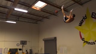 Olympic Trampoline Trick Shots [upl. by Eelano421]