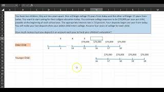 How Much To Save To Support Your Kids College Education Using Excel [upl. by Lepp]