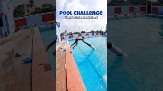 Swimming Pool Challenge  Duo Dive Challenge 🔥 learnswimming swimming dive challenge [upl. by Norene]