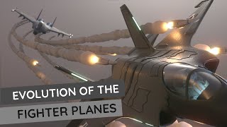 Evolution of the Fighter Planes  Mitsi Studio [upl. by Haelem]