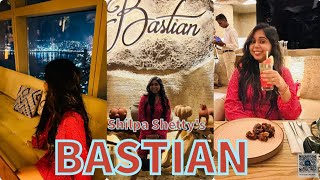 Bastian by Shilpa shetty bastian shilpashetty restaurant youtube youtuber suroveeflyhigh [upl. by Letnom]