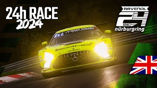 Qualifying 2  ADAC RAVENOL 24h Nürburgring 2024  🇬🇧 [upl. by Ecirpac]