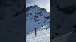 Skigebiet Garmisch Classic und Alpspitze im Winter alpen mountains [upl. by Bara35]