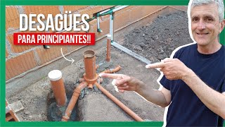 ✅ Cómo Hacer una INSTALACION Sanitaria de un BAÑO 🔸 incluye PLANOS Simples 🔸 [upl. by Enomad]