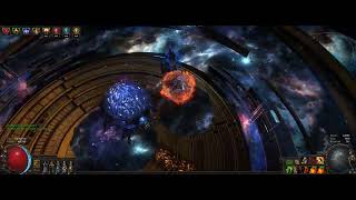 Uber Maven First Time 1 death Path of Exile 325 Molten Strike of Zenith [upl. by Nwatna]