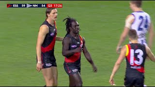 Essendon Highlights  Rd 18 2017 v North Melbourne [upl. by Asilla]