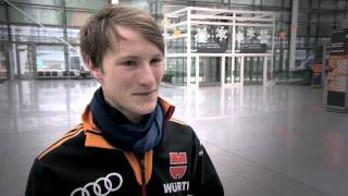 Skispringen Interview mit Marinus Kraus 05122013 [upl. by Iot130]