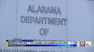 Bridge project to cause 165 lane closures January 27 2024News 19 at 10 pm  Weekend [upl. by Jennilee]