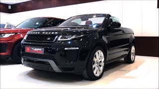 Range Rover Evoque Convertible HSE Si4 2018  Reallife review [upl. by Rizan]