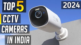 5 Best CCTV Camera in india 2024  Best cctv cameras for home use [upl. by Eidok]