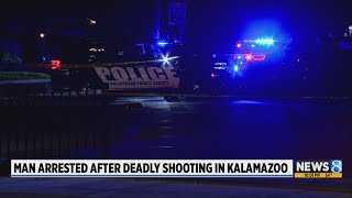 Police Man arrested in deadly Kalamazoo shooting [upl. by Iverson]