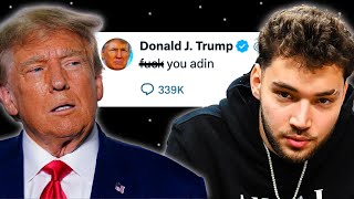 Adin Ross Stream With Donald Trump Was Weird [upl. by Millur]