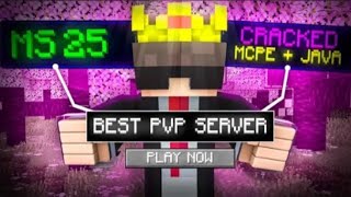 Best Cracked PvP Server for Minecraft PE 120 [upl. by Nayve]