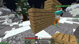 Uncut Hypixel SkyWars doubles normal Tournament games 30 [upl. by Mervin463]