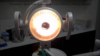 Dental Chair Sensor Lights  Helps avoid Cross Infection [upl. by Klump]