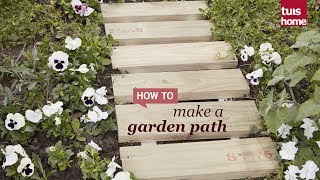 How to make a garden path [upl. by Chantal525]