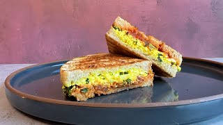 Paneer Panini With Tikka Masala Jam Recipe [upl. by Morie]