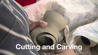 Making a 3 legged oil burner  Clay Craft Malaysia [upl. by Winifield]