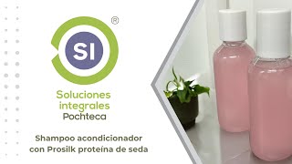 Shampoo acondicionador con Prosilk proteína de seda [upl. by Ajup]