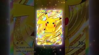 La mia PRIMA GOLD😱😍 pokemonpocket pikachu gold pokemon [upl. by Ahtiuqal]