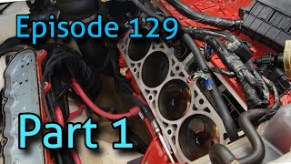 Volvo Penta Head Install  Part 1  Episode 129 Volvopenta Headgasket [upl. by Killian201]