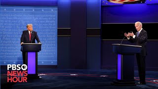 WATCH The second and final 2020 presidential debate [upl. by Lansing]