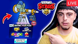 🔴LIVE CUMPAR NOUL BRAWL PASS CU SPONGEBOB  BRAWL STARS ROMANIA [upl. by Ailati801]