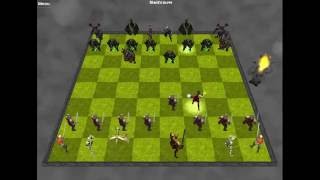 Chess 3D AR Vuforia Chess3D BattleChess Chess3DAnimation [upl. by Notyard]