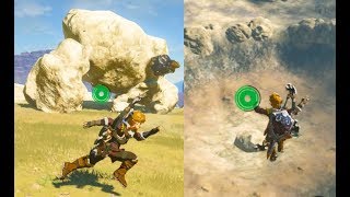 【希少イワロック全7体の場所】 攻略 ゼルダの伝説 ブレスオブザワイルド quotAll 7 Rare Stone Talus Locationsquot BREATH OF THE WILD BOTW [upl. by Htbazile815]