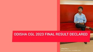 ODISHA CGL RESULT 2023 DECLAREDOSSC RESULT [upl. by Ulric935]