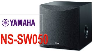 Yamaha NSSW050 Subwoofer Unboxing  Setup  Test  Return [upl. by Nirrok]