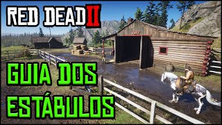 Guia dos Cavalos dos Estábulos Red Dead Redemption 2  Parte 1 [upl. by Fernas]