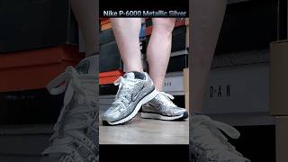 Nike P6000 Metallic Silver On Feet [upl. by Nahtnahoj]