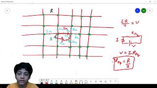 Equivalent Resistance of an Infinite Grid [upl. by Anica313]