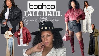 NEW IN  Fall Haul ft BOOHOO  Plus SizeCurvy  Size US 1618 UK 20  AW 2024 [upl. by Kurman]