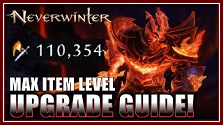 Step by Step Upgrade Guide for Neverwinter Module 29  From Zero to Max Item Level amp Total Cost [upl. by Adnimra]