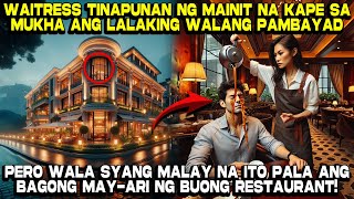 Waitress Tinapunan ng Mainit na Kape sa Mukha ang Lalaking Walang Pambayad Pero [upl. by Aurie]