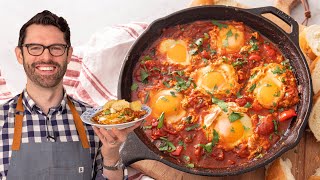 Easy Amazing Shakshuka Recipe [upl. by Enajiram]