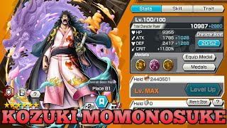 KOZUKI MOMONOSUKE GAMEPLAY  ONE PIECE BOUNTY RUSH  OPBR [upl. by Johny]