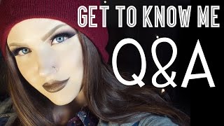 GlamampGore QampA  Get to know me [upl. by Ymac]