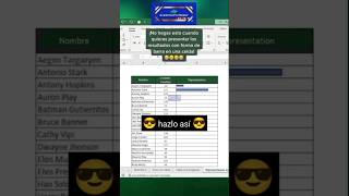 No hagas esto hazlo asi  Como crear resultados con forma de barra en una celda excel exceltips [upl. by Clarise781]