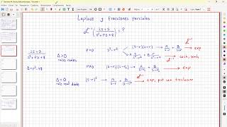 Ec Diferenciales Laplace y fracciones parciales guía [upl. by Ateekahs283]