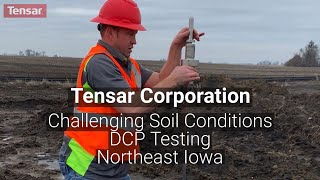 Tensar DCP Testing  Northeast Iowa [upl. by Pacian]