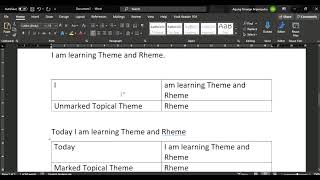 Markedness of Themes Part 1  Systemic Functional Linguistics  EFL Grammar  Textual Meaning [upl. by Llevad978]