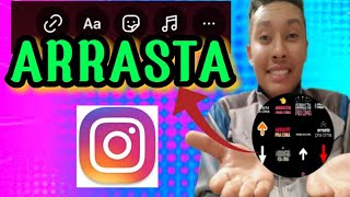 COMO FAZER ARRASTA PRA CIMA NO INSTAGRAM ATUALIZADO 2022 [upl. by Earley]