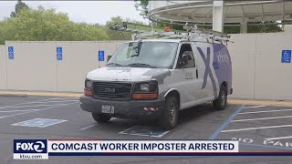 Man posing as Comcast worker arrested for alleged burglary [upl. by Karilla84]